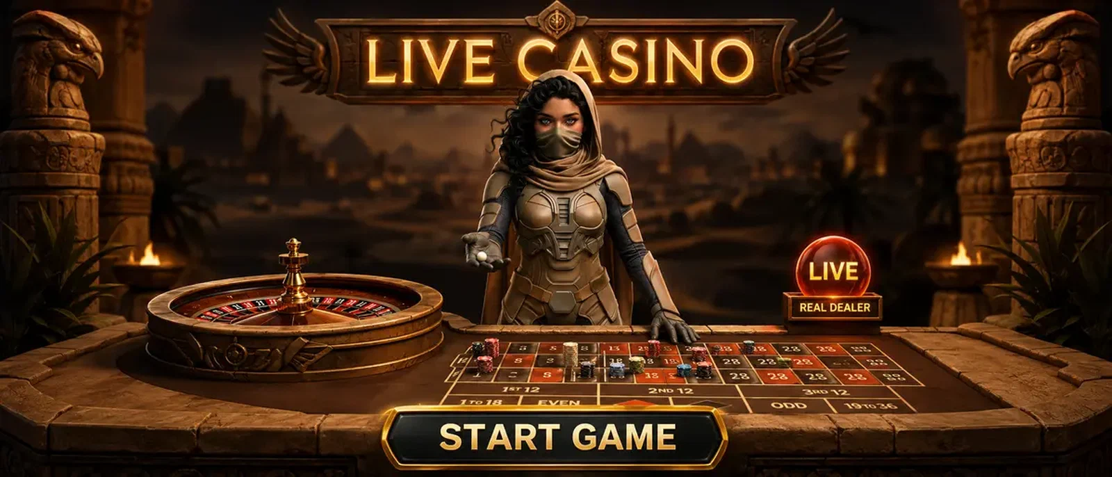 Studi Live Casino SpinSahara